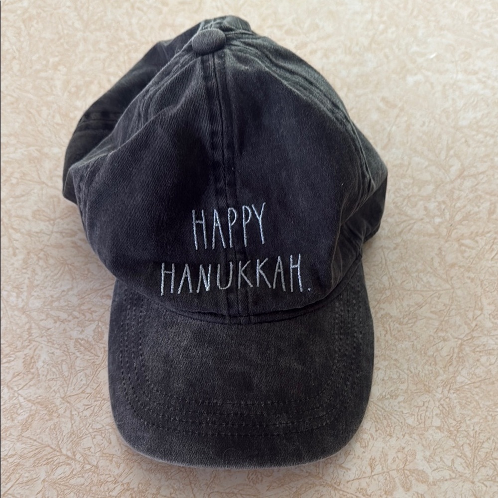 Happy Hanukkah Rae Dunn baseball hat